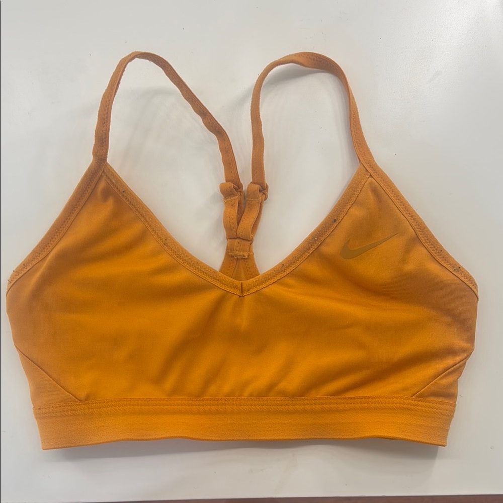 Nike Women's Orange Sports Bra
